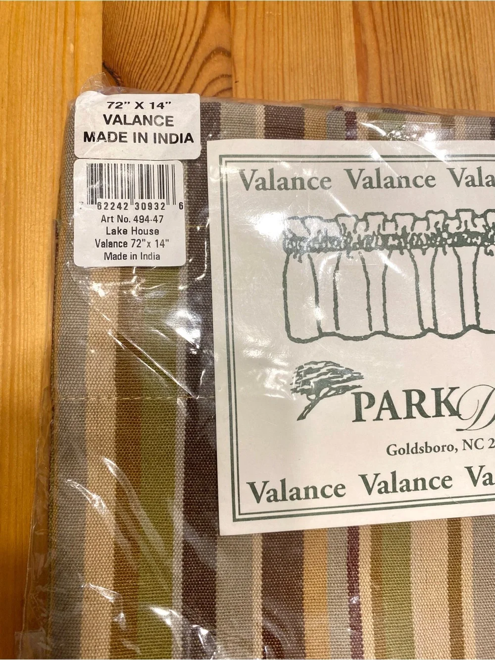 Park Designs shipping brown